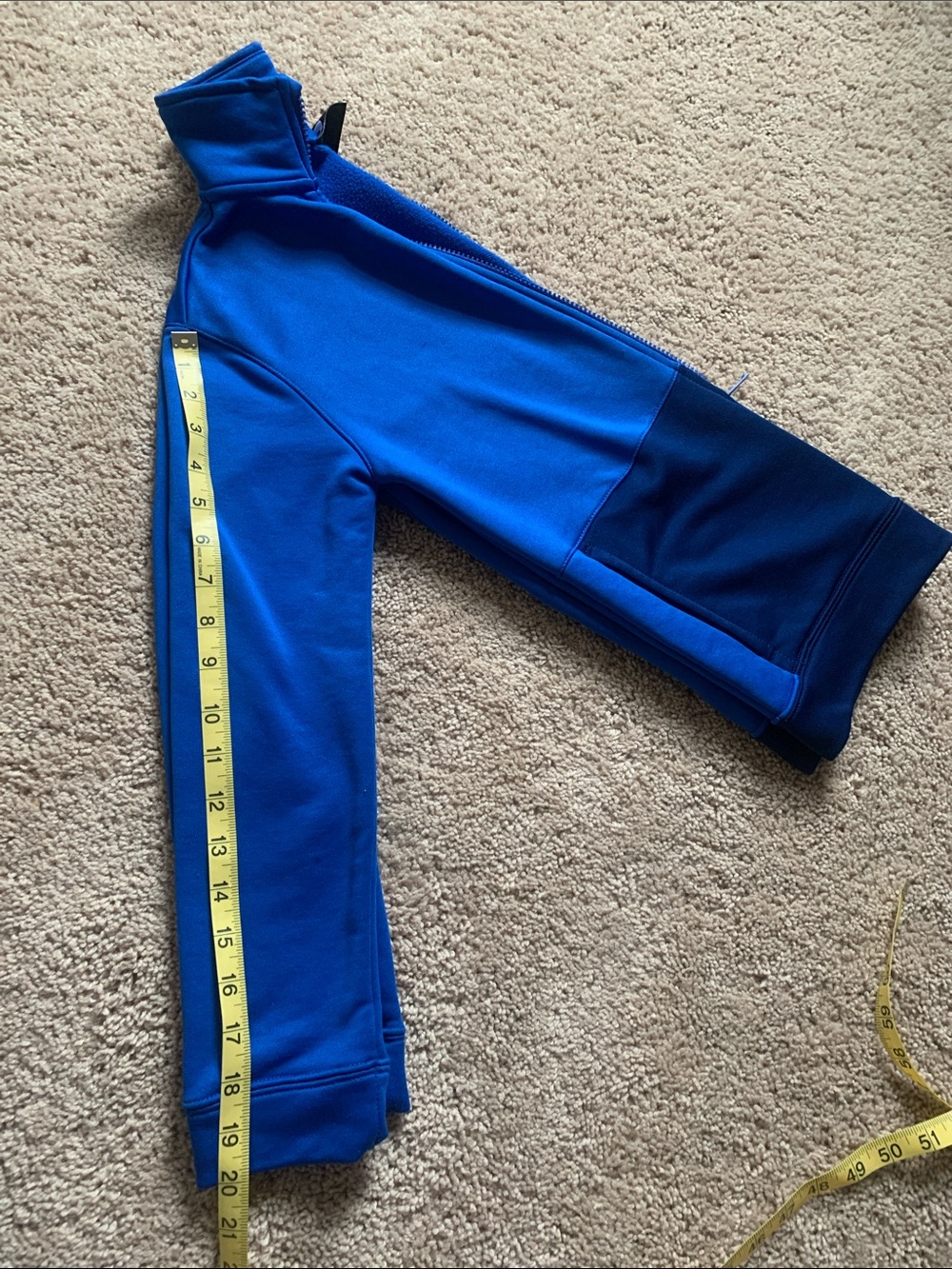 Nike Kids Two-Tone Blue Zip Jacket & Navy Joggers - Picture 7 of 8